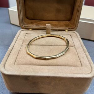 David Yurman Stax 18K Yellow Gold Bangle Bracelet